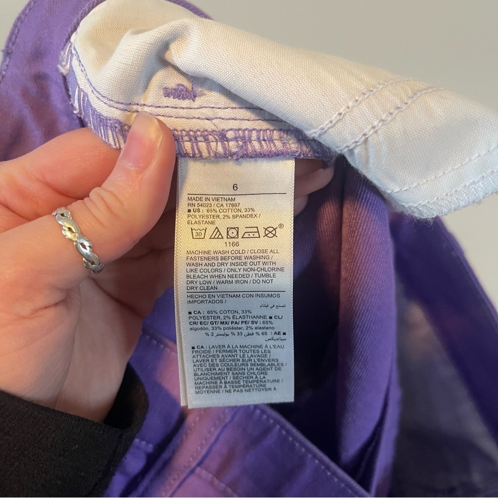 Old Navy Purple Shorts 6 - Picture 7 of 8